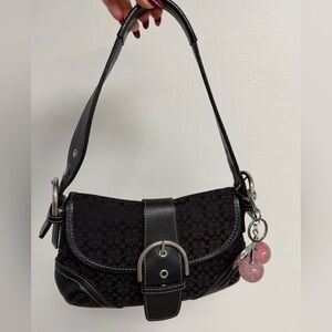 **SOLD** Coach Y2K Black Shoulder Bag